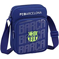 FC Barcelona 611826672 2018 Bolso Bandolera 22 cm- Azul